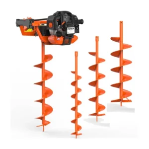 FUXTEC FX-EB152 Benzin-Erdbohrer mit Bohrern 100/150/200 mm