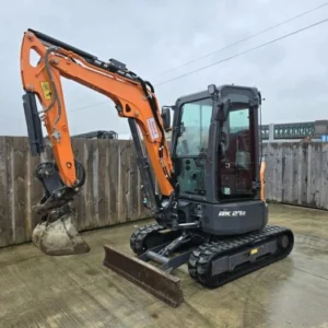 Doosan DX27Z-7 Minibagger – 2022 Gebraucht