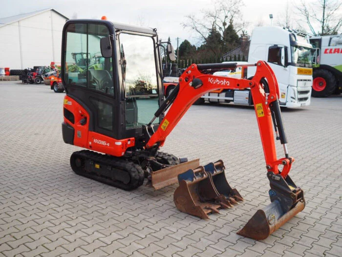 Kubota KX016-4 Minibagger mit Kabine – 2022 Gebraucht