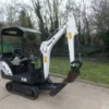 Bobcat E14, 1,5 t + 2,6-t-Anhänger 2013