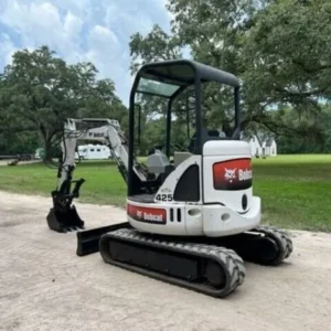 Bobcat 425G Minibagger mit 4 Löffeln – 2008 Gebraucht