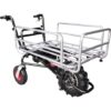 DEFPRO 120 Elektro-Schubkarre mit Transportkorb – 120 kg / 24 V