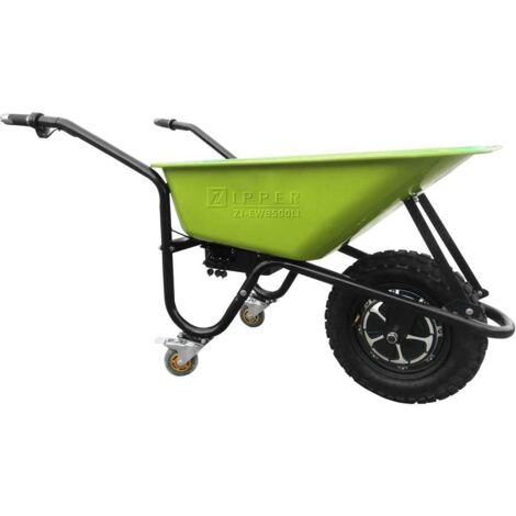ZIPPER ZI-EWB500LI Elektro-Schubkarre – 150 kg / 500 W