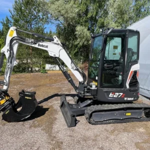Bobcat E27Z + ENGCON + 4 LÖFFEL 2021