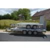 Vlemmix Maschinentransportanhänger 400 × 180 cm – 3,5 t – Dreiachs