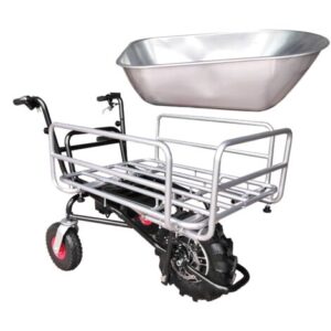 DEFPRO Elektro-Schubkarre – 120 kg / 24 V