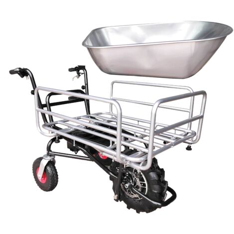 DEFPRO Elektro-Schubkarre – 120 kg / 24 V