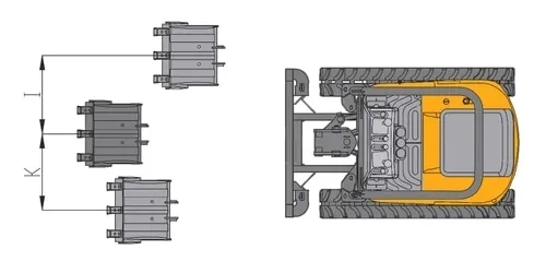 XN-12 Abmessungen Draufsicht